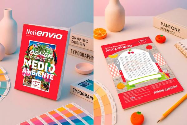 Diseño y Producción Gráfica Revista Institucional